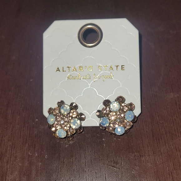 ALTAR'D STATE RHINESTONE EARRINGS - Picture 5 of 5